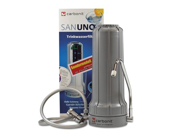 SANUNO Classic Grey Countertop water filter